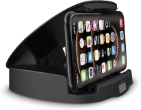 Summıt Car and Driver DashMate 15W Wireless Charger with Cooling Fan, MagSafe Compatible, Swivel Base