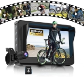 PARKVISON Bicycle Rear View Camera Recorder with 4.3'' Monitor, 1080P Resolution, Loop Recording, 8000mAh Battery"