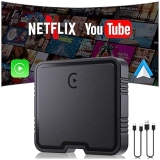 TQZNK Wireless Carplay Adapter with Netflix YouTube TF Card | Plug & Play