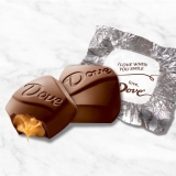 Dove Valentine's Day Dove Promises Caramel & Milk Chocolate Candy - 7.94 oz Bag