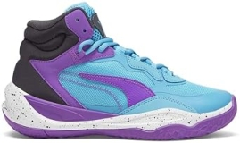 PUMA Kids Playmaker Sneaker - Unisex Athletic Shoes