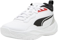PUMA Kids Playmaker Pro Plus Sneaker - Unisex Athletic Shoes