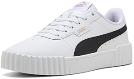 PUMA Women's Carina Leather Sneaker Shoes - Stylish and Comfortable