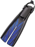 Atomic Aquatics Split Fins, Blue, Small