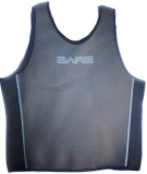 Bare 2mm NEO Vest, Men's Wetsuit Vest Size XL, (Gray and Black)